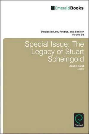 Special Issue – The Legacy of Stuart Scheingold de Austin Sarat