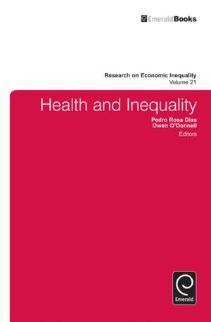 Health and Inequality de Owen O`donnell