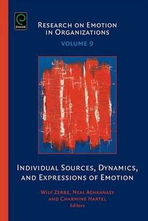 Individual sources, Dynamics and Expressions of Emotions de Wilfred J. Zerbe