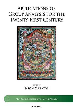 Applications of Group Analysis for the Twenty-First Century: Applications de Jason Maratos