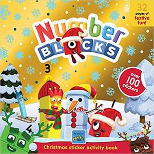 Numberblocks Christmas Sticker Activity Book de Numberblocks