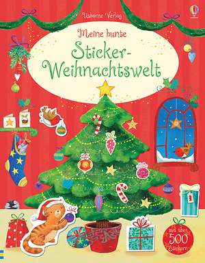 Meine bunte Sticker-Weihnachtswelt de James Maclaine