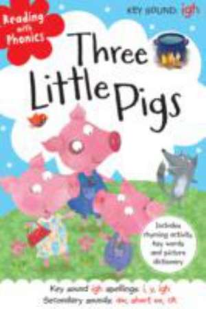 Reading With Phonics Three Little Pigs de Clare Fennell