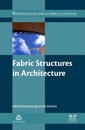 Fabric Structures in Architecture de J Llorens