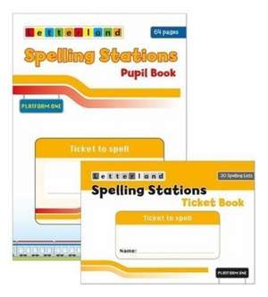 Steel, A: Spelling Stations 1 - Pupil Pack de Abigail Steel