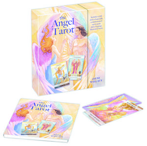 The Angel Tarot: Includes a full deck of 78 specially commissioned tarot cards and a 64-page illustrated book de Jayne Wallace