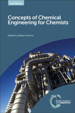 Concepts of Chemical Engineering for Chemists de Eric Fraga