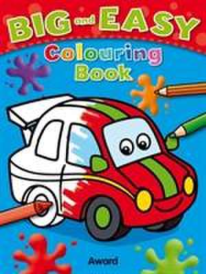 Big and Easy Colouring Book - Car de Angela Hewett