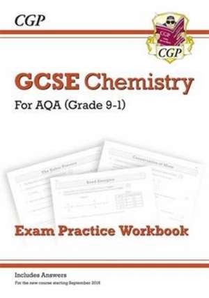 GCSE Chemistry AQA Exam Practice Workbook - Higher (includes answers) de Cgp Books