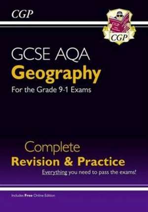 GCSE Geography AQA Complete Revision & Practice includes Online Edition, Videos & Quizzes de Cgp Books