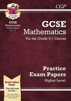 GCSE Maths Practice Papers: Higher de Cgp Books