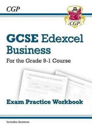 GCSE Business Edexcel Exam Practice Workbook (includes Answers) de Cgp Books