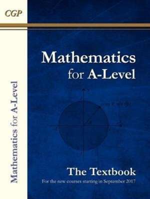 A-Level Maths Textbook: Year 1 & 2 de Cgp Books