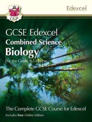 GCSE Combined Science for Edexcel Biology Student Book (with Online Edition) de Cgp Books