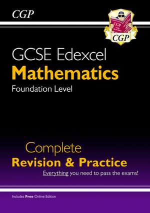 GCSE Maths Edexcel Complete Revision & Practice: Foundation inc Online Ed, Videos & Quizzes de Cgp Books