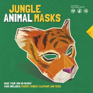 3D Jungle Animal Masks de Steve Wintercroft