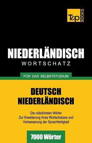 Niederlandischer Wortschatz Fur Das Selbststudium - 7000 Worter: Special Edition - Japanese de Andrey Taranov