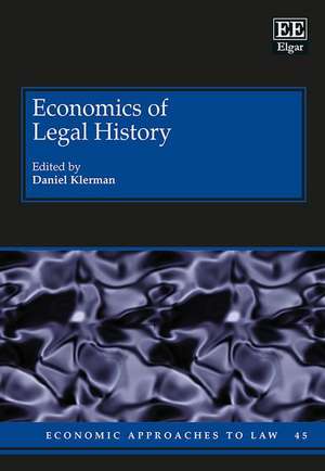 Economics of Legal History de Daniel Klerman