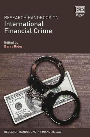 Research Handbook on International Financial Crime de Barry Rider