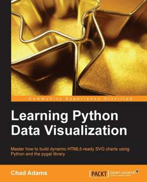 Learning Python Data Visualization de Chad Adams