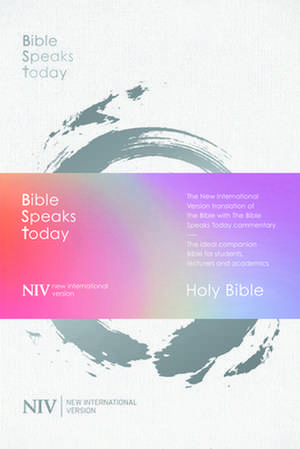 NIV BST Bible Speaks Today – NIV BST Study Bible – Clothbound Edition de New Internation Niv