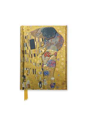 Gustav Klimt: The Kiss (Foiled Pocket Journal) de Flame Tree Studio