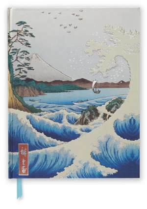 Hiroshige: Sea at Satta (Blank Sketch Book) de Flame Tree Studio