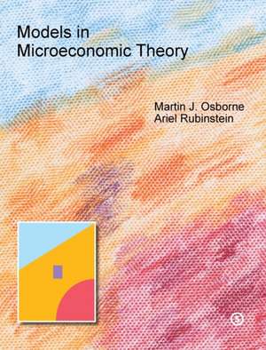 Models in Microeconomic Theory de Martin Osborne