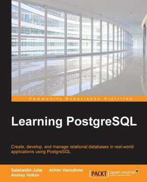 Learning PostgreSQL de Salahaldin Juba