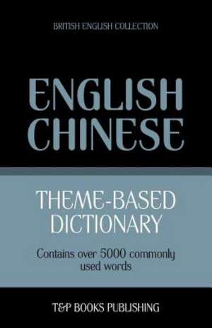 Theme-Based Dictionary British English-Chinese - 5000 Words: Geospatial Analysis with Python de Andrey Taranov