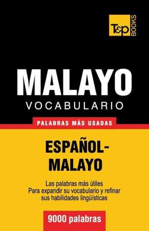 Vocabulario Espanol-Malayo - 9000 Palabras Mas Usadas: Geospatial Analysis with Python de Andrey Taranov