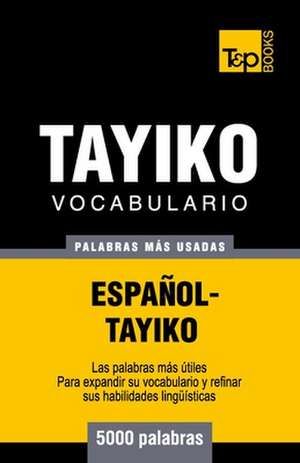 Vocabulario Espanol-Tayiko - 5000 Palabras Mas Usadas: Geospatial Analysis with Python de Andrey Taranov