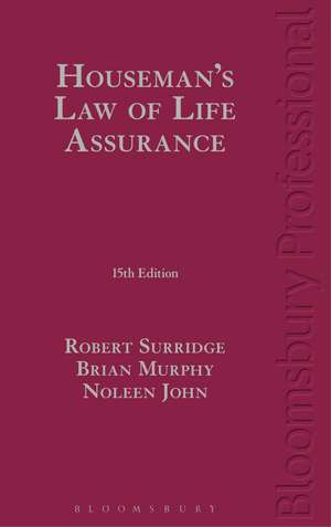 Houseman's Law of Life Assurance de Robert Surridge