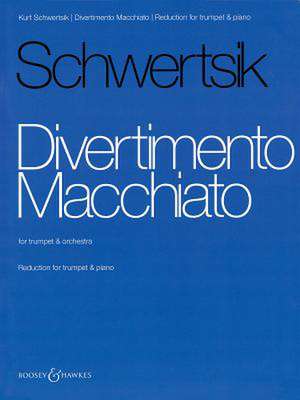 Divertimento Macchiato de Kurt Schwertsik