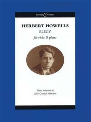 Elegy: Viola with Piano Reduction de Herbert Howells