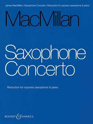 Saxophone Concerto de James MacMillan