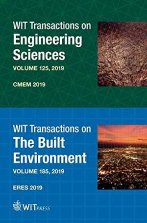 Computational Methods and Experimental Measurements XIX & Earthquake Resistant Engineering Structures XII de W. P. de Wilde