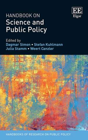 Handbook on Science and Public Policy de Dagmar Simon