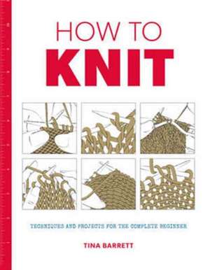 How to Knit de T Barrett