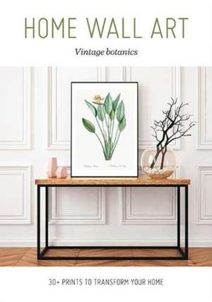 Home Wall Art – Vintage Botanics de Unknown