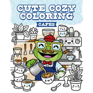 Cute Cozy Coloring de GMC Publications