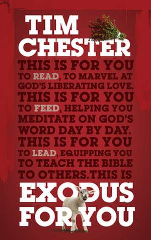 Exodus For You de Tim Chester