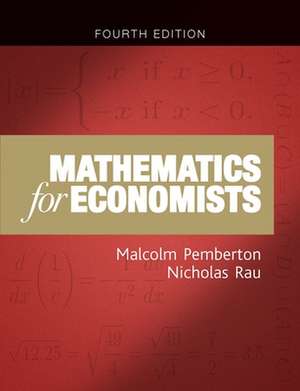 Mathematics for Economists de Malcolm Pemberton