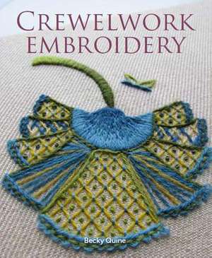 Crewelwork Embroidery de Becky Quine