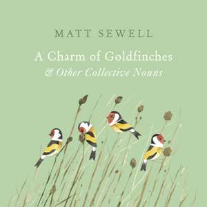 A Charm of Goldfinches and Other Collective Nouns de Matt Sewell