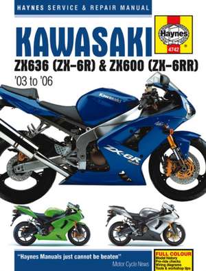 Kawasaki ZX–6R (03–06) – 45080 de Haynes