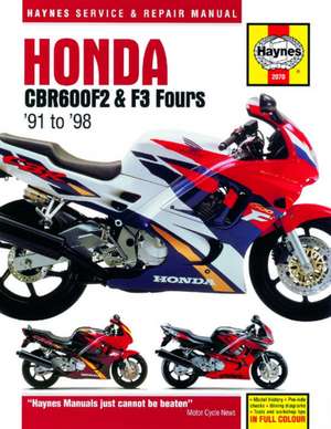 Honda CBR600F2 & F3 Fours (91–98) – 91–98 de Haynes