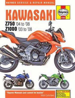 KAWASAKI Z750 & Z1000 03-08 de Haynes Publishing