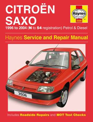 Citroen Saxo Petrol & Diesel (96 – 04) Haynes Repair Manual de Haynes