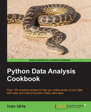 Python Data Analysis Cookbook de Ivan Idris